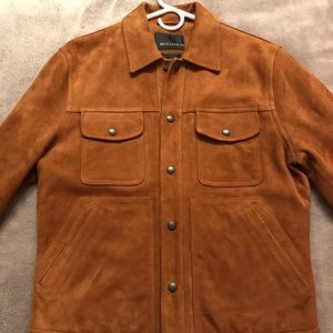 Kevin Love Suede Trucker Jacket